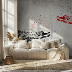 Red Black Alligator Magic