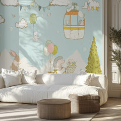 Whimsical Animal Journey