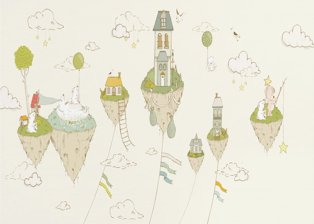 Whimsical Floating Islands