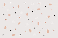 Wall mural Happy Abstract – fototapet med unikt motiv som skapar en inspirerande fondvägg