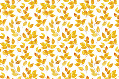 Wall mural Curvy leaves – fototapet med unikt motiv som skapar en inspirerande fondvägg