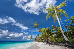 Wall mural Desert Island – fototapet med unikt motiv som skapar en inspirerande fondvägg