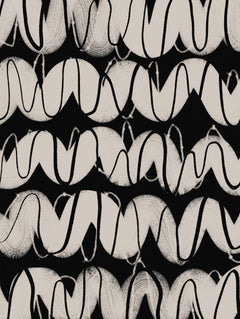 Wall mural Radio Waves Pattern – fototapet med unikt motiv som skapar en inspirerande fondvägg