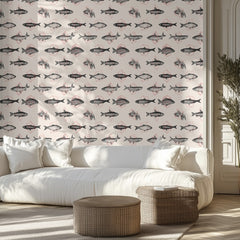 Watercolor Fish Pattern