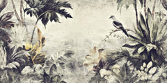 Wall mural Pano Junglerk3x C – fototapet med unikt motiv som skapar en inspirerande fondvägg