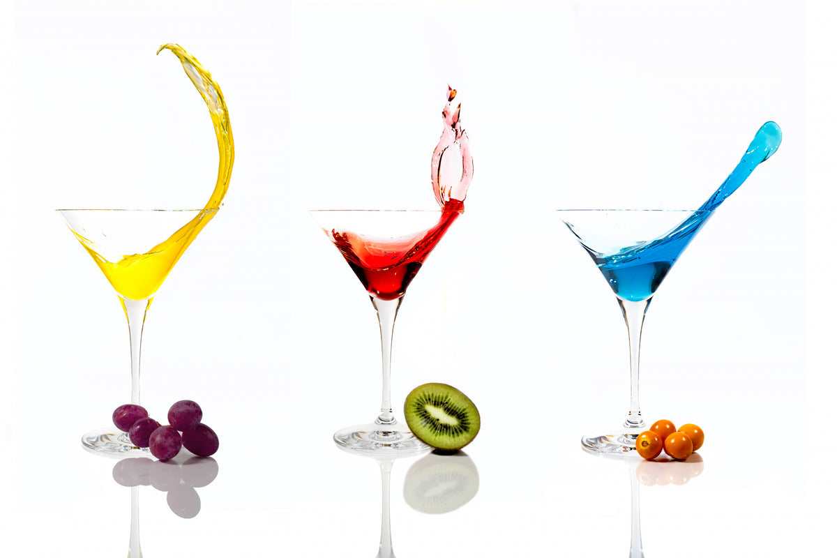 Cocktails og frukt