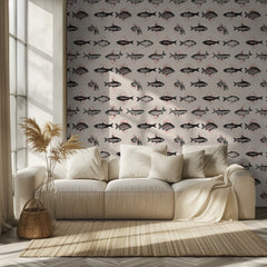 Watercolor Fish Pattern