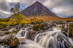 Wall mural Etive Mor - Glencoe Scotland – fototapet med unikt motiv som skapar en inspirerande fondvägg