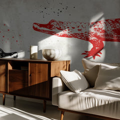 Red Black Alligator Magic