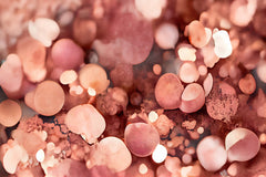 Wall mural Rosy Sparkles – fototapet med unikt motiv som skapar en inspirerande fondvägg
