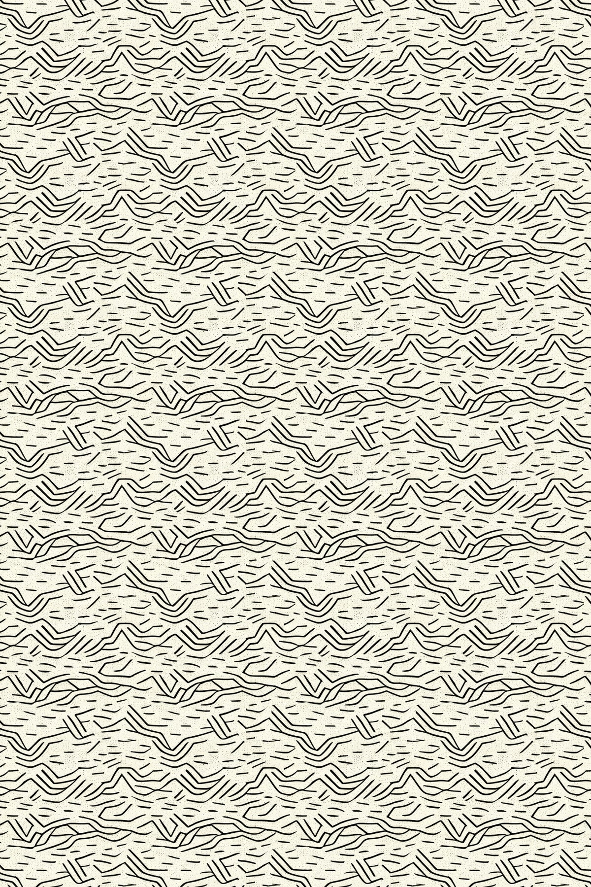 Thin Zig Zag Pattern