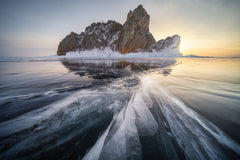 Wall mural Baikal – fototapet med unikt motiv som skapar en inspirerande fondvägg