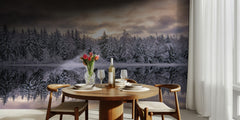 Serene Winter Reflection
