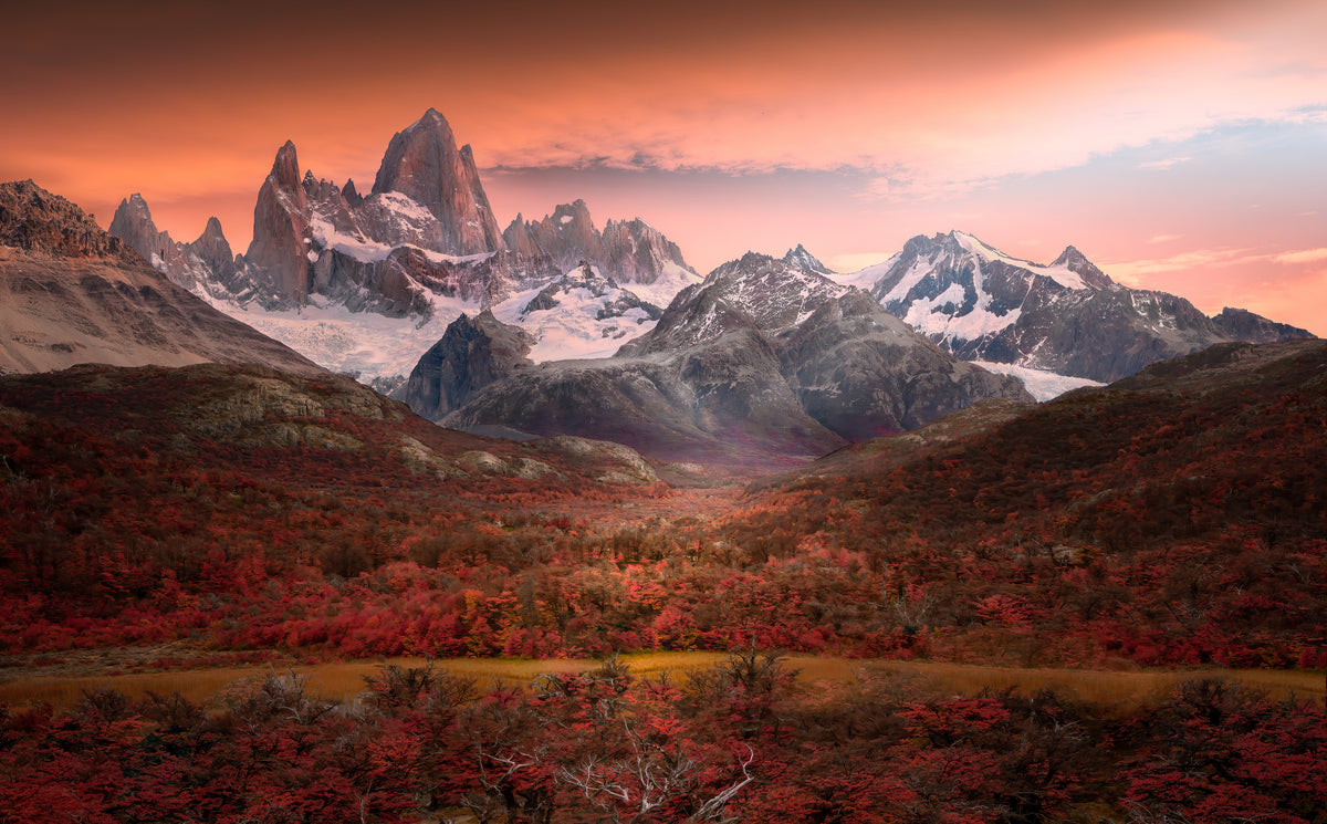 Fitz Roy-fjellet om høsten