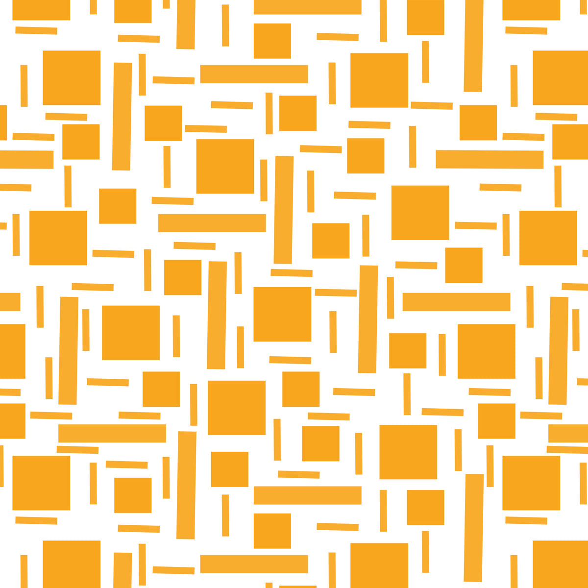 Shapely#2 Oransje Geometrisk Abstrakt