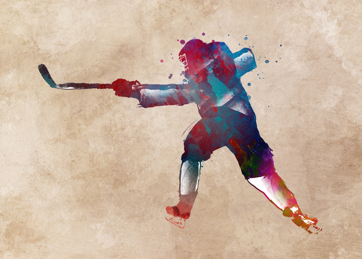 Hockey Sport Kunst 3