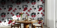 Whimsical Christmas Animals Pattern