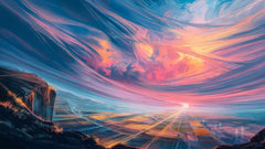 Wall mural Wingspng – fototapet med unikt motiv som skapar en inspirerande fondvägg