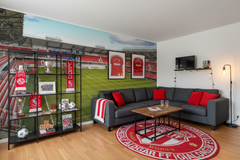 Kalmar FF Guldfågeln Arena - Fototapet fotbollsarena – fototapet med unikt motiv som skapar en inspirerande fondvägg