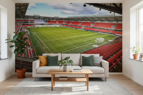 Kalmar FF Guldfågeln Arena - Fototapet fotbollsarena bild 6