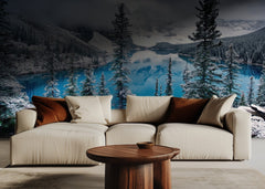 Blue Winter Mountains