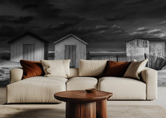 Weathered Beach Huts