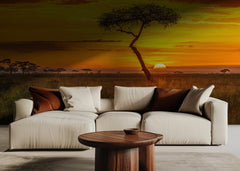 Golden African Sunset