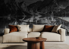 Rustic Lakeside Boathouse