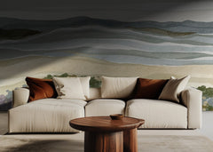 Abstract Coastal Serenity