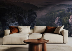 Misty Mountain Sunrise
