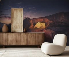 Glowing Desert Tent
