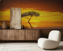 Golden African Sunset