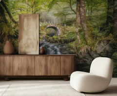 Enchanted Forest Stream Bridge
