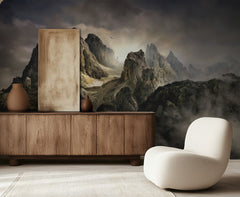 Dramatic Mountain Landscape