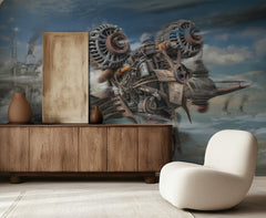 Steampunk Flying Machine