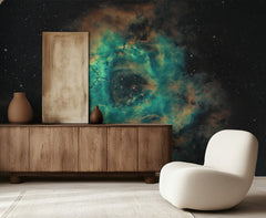 Cosmic Nebula Bloom