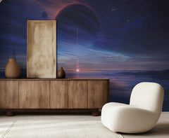Cosmic Ocean Sunset