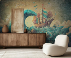 Moonlit Ocean Voyage