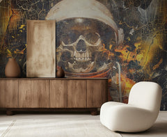 Cosmic Skull Astronaut