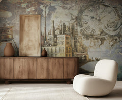 Steampunk City Clock