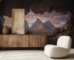 Desert Cave Sunset