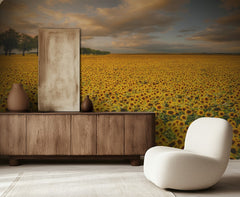 Golden Sunflower Field