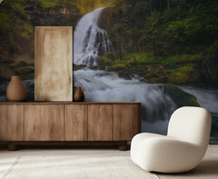 Radiant Forest Waterfall