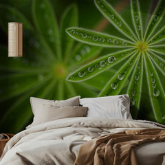 Fresh Green Dewdrops
