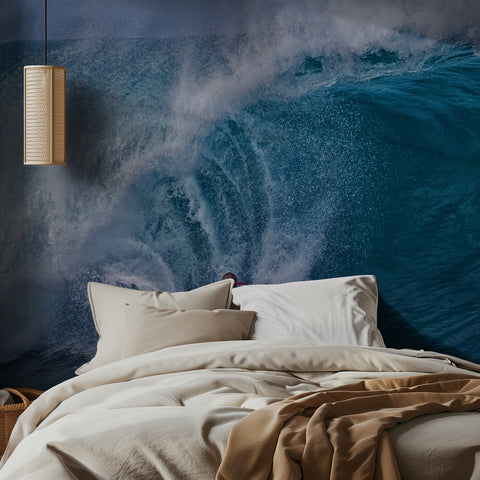 Out of a water tunnel