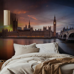 London Big Ben Sunset Glow