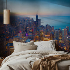 Chicago Skyline Twilight
