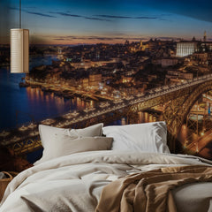 Vibrant Porto City Evening
