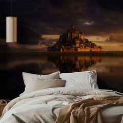 Dramatic Castle Reflection