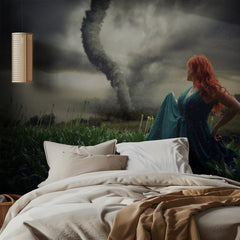 Red Hair And Tornado